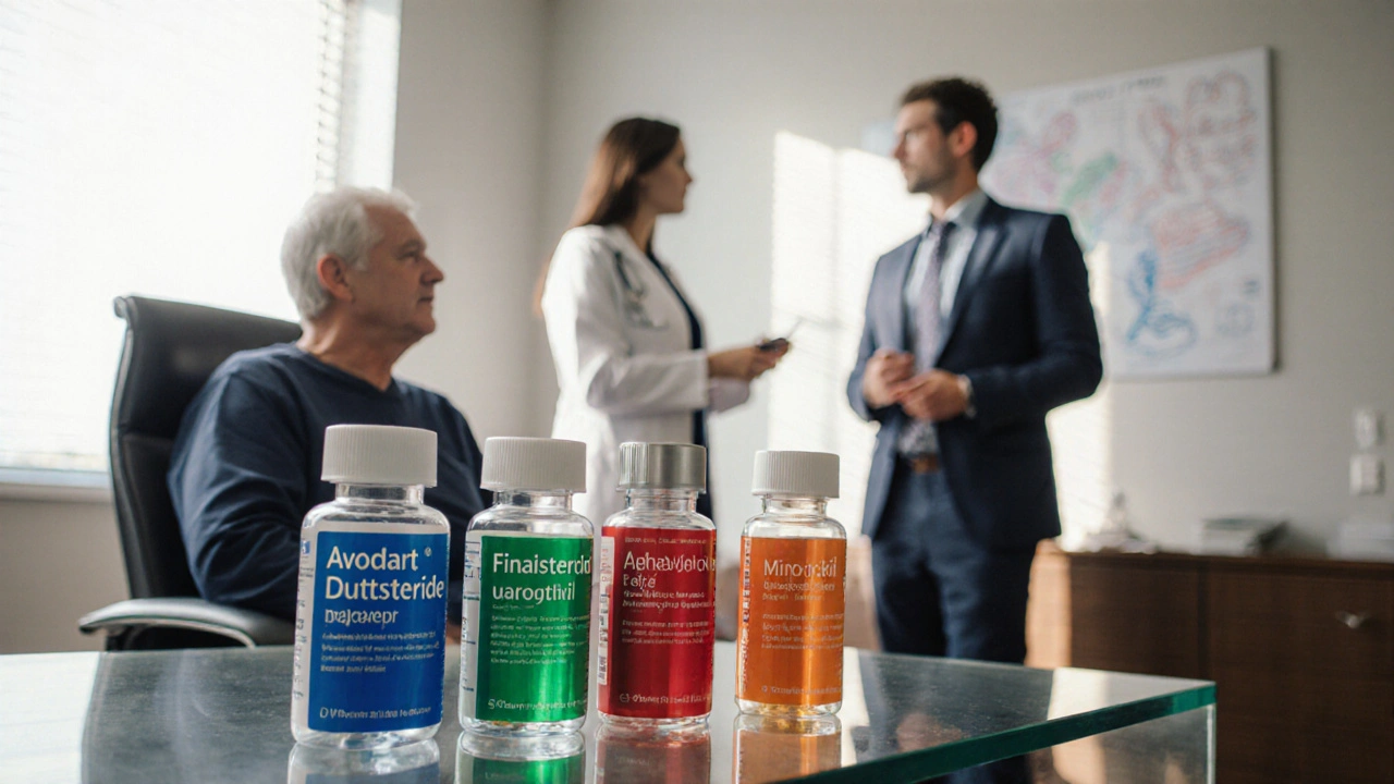 Avodart (Dutasteride) vs Alternatives: BPH and Hair Loss Comparison